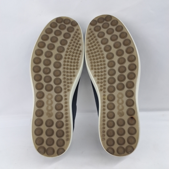 Ecco Casual Navy Blue Men's Sneakers Size 9 - Picture 12 of 16